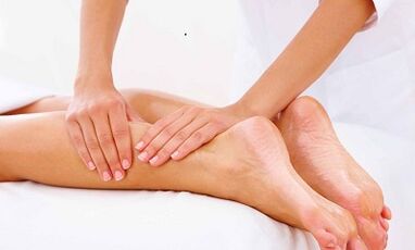 Stifte erlaubte Beinmassage für Krampfadern